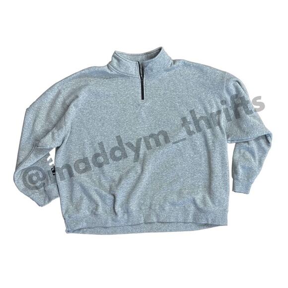 Taylor Swift The Eras Tour Gray Quarter Zip Sweatshirt size 4XL - Picture 5 of 7